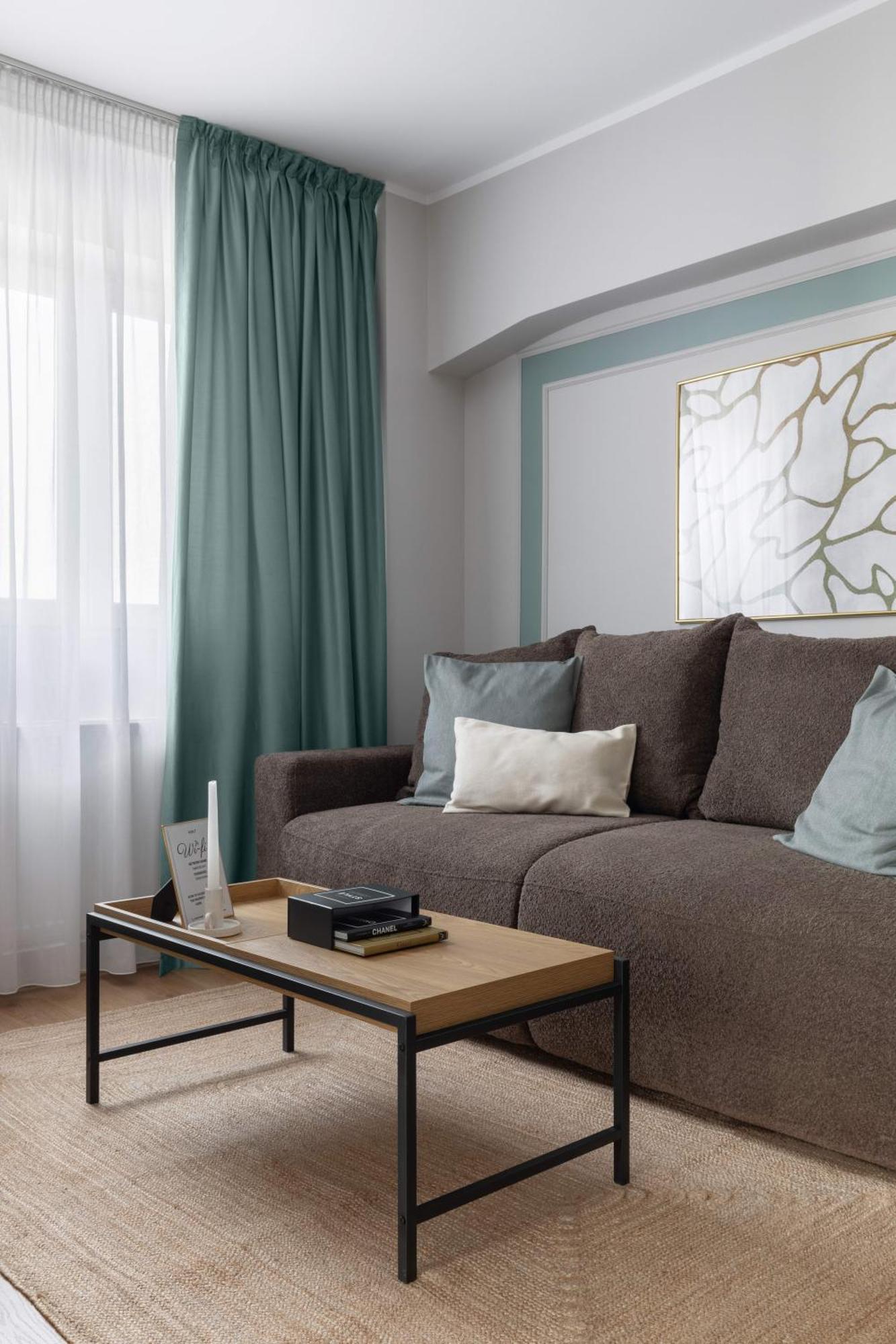 Holt - Sublime Minty Green 1Br On The Park Bucarest Esterno foto